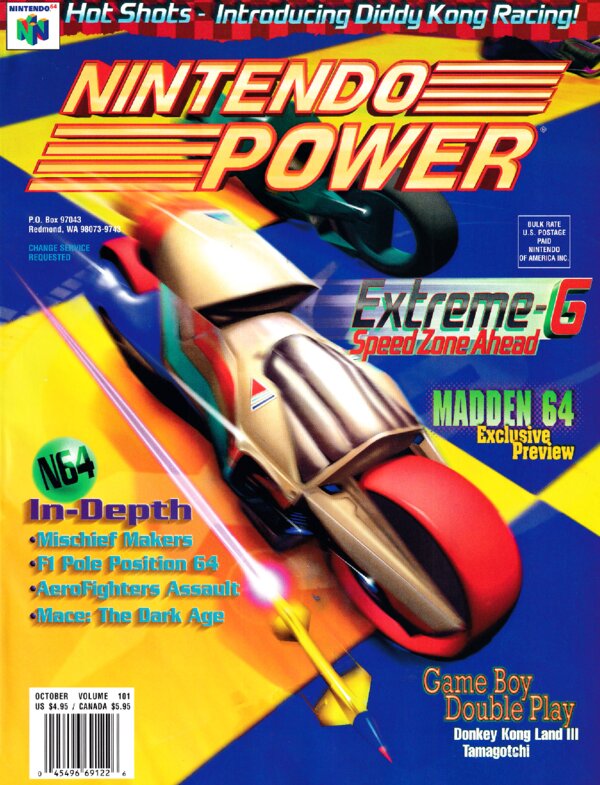 Nintendo Power Issue 101 (October 1997) cover